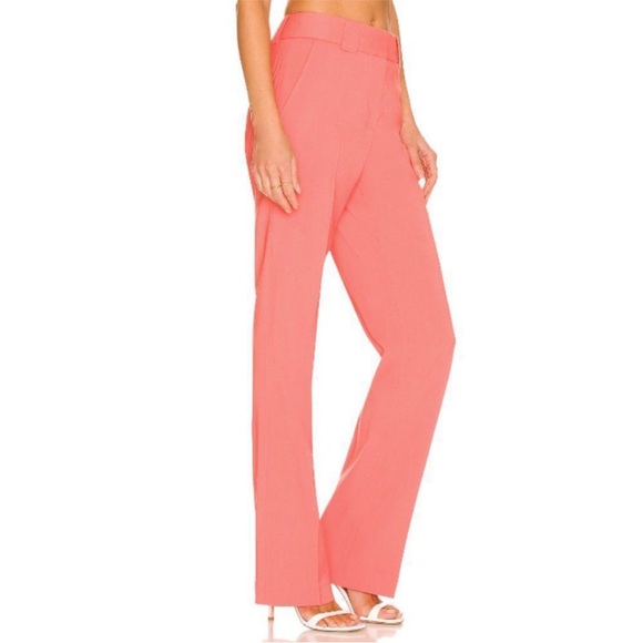 NWOT A.L.C. Kennedy Pink Salmon Trouser Pants. On trend beautiful color ! - Picture 4 of 12